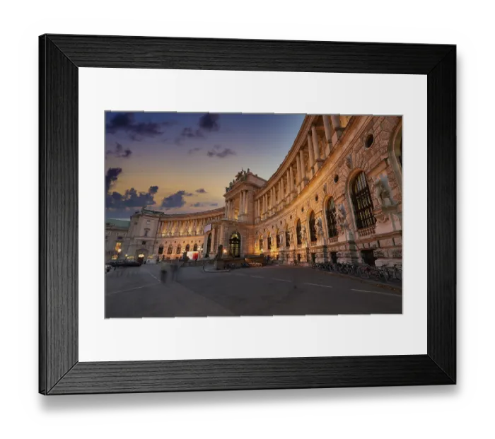 Framed Print : Neue Burg Museum complex at Hofburg Imperial Palace