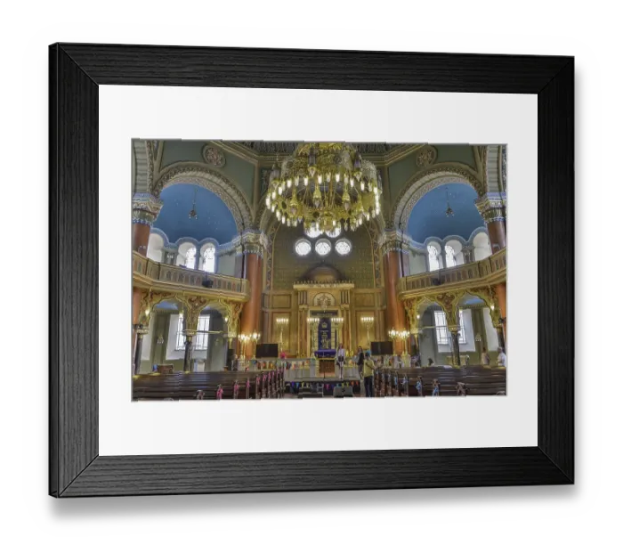Framed Print : Main Synagogue, Sofia, Bulgaria, Europe
