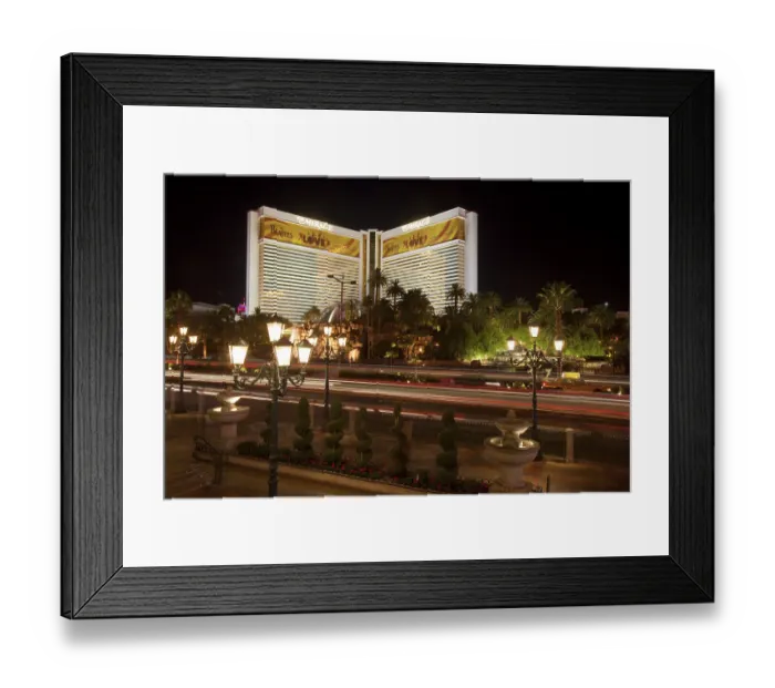 Framed Print : Hotel Mirage, Bracken, Las Vegas