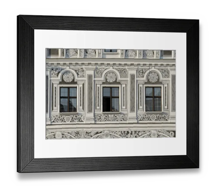 Framed Print : Historic old town of Telc, Unesco World Heritage Site