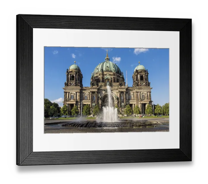 Framed Print : The Berlin Cathedral Framed Print : The Berlin Cathedral