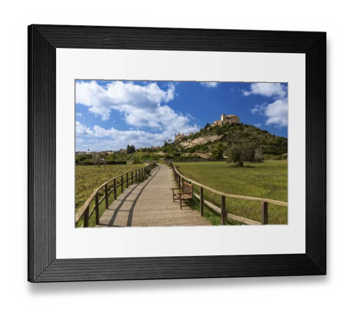 Framed Print : View of the castle hill of Arta, Majorca Framed Print : View of the castle hill of Arta, Majorca