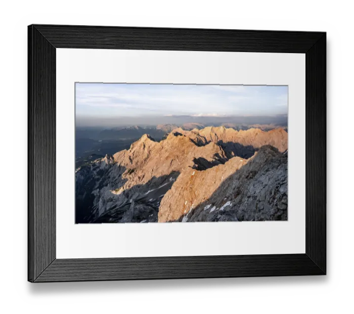 Framed Print : Impressive rocky mountain landscape