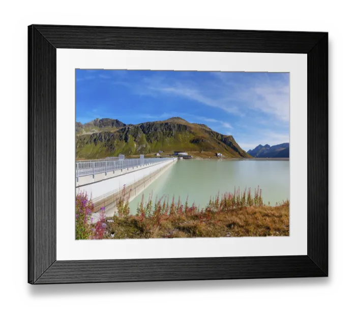 Framed Print : Silvretta High Alpine Road, Bielerhoehe Framed Print : Silvretta High Alpine Road, Bielerhoehe