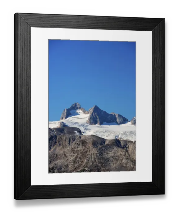 Framed Print : View to the Hallstatt Glacier and High Dachstein Framed Print : View to the Hallstatt Glacier and High Dachstein