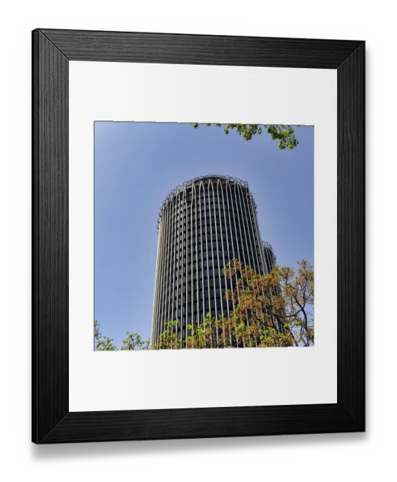 Framed Print : Torre Europa office tower, Europa Tower