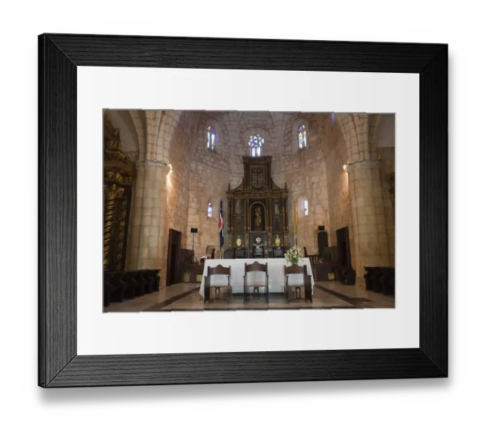Framed Print : Interior view of the Cathedral of Santa Maria la Menor Framed Print : Interior view of the Cathedral of Santa Maria la Menor