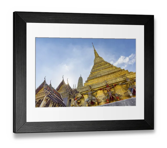 Framed Print : Wat Phra Kaeo, Temple of the Emerald Buddha