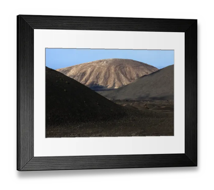 Framed Print : Volcanic landscape, Fire Mountains Framed Print : Volcanic landscape, Fire Mountains