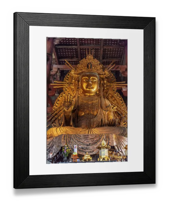 Framed Print : Nyoirin-kannon Statue in Todaiji Temple Framed Print : Nyoirin-kannon Statue in Todaiji Temple