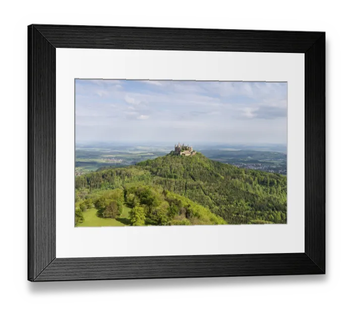 Framed Print : Burg Hohenzollern Castle, Zollernalbkreis district