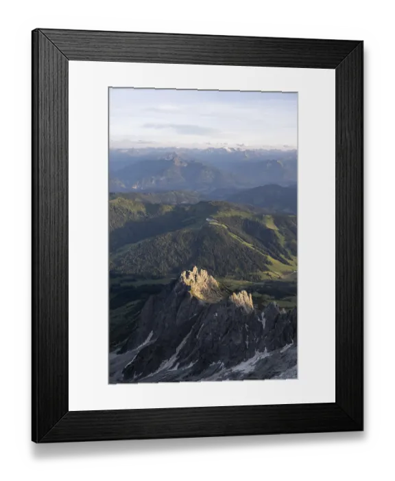 Framed Print : Taghaube, Grandlspitz, Muehlbacher Turm