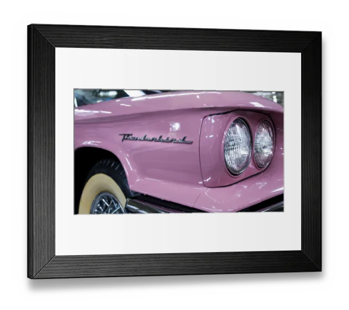 Framed Print : Detail photo of a vintage car, Sinsheim Framed Print : Detail photo of a vintage car, Sinsheim