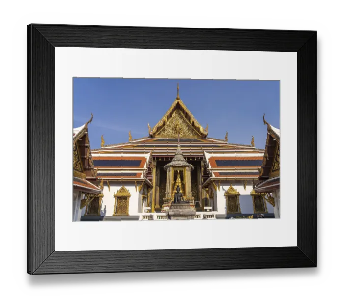 Framed Print : Wat Phra Kaeo, the king's Buddhist temple