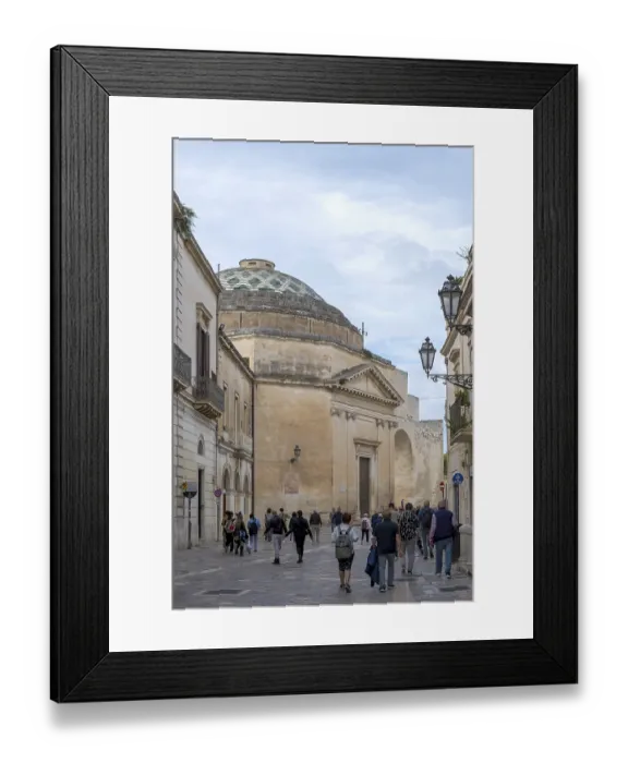 Framed Print : Church of Santa Maria di Porta