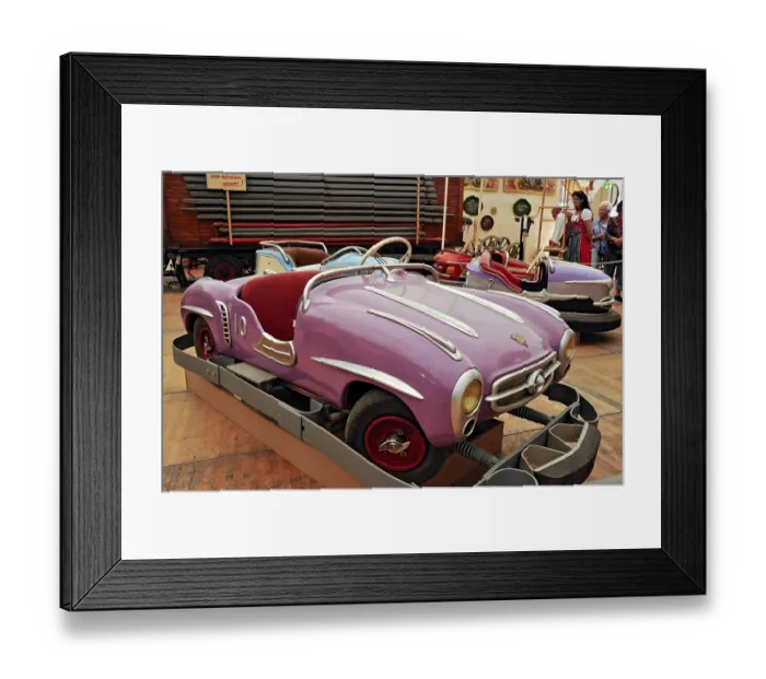 Framed Print : Car from H. Feldl's racetrack Framed Print : Car from H. Feldl's racetrack