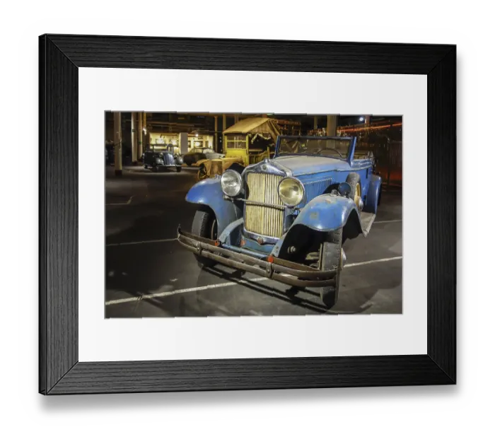 Framed Print : Rusty and dusty 1936 Minerva 36TD