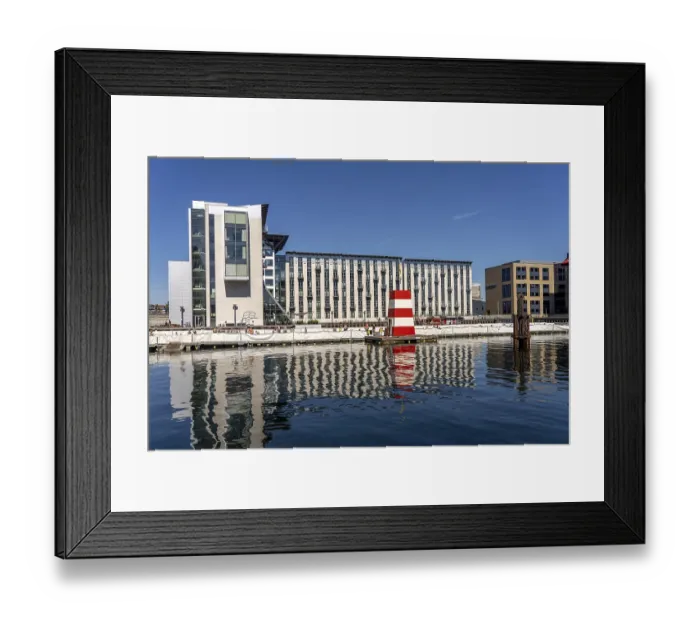 Framed Print : Fisketorvet harbour swimming pool in Copenhagen Framed Print : Fisketorvet harbour swimming pool in Copenhagen