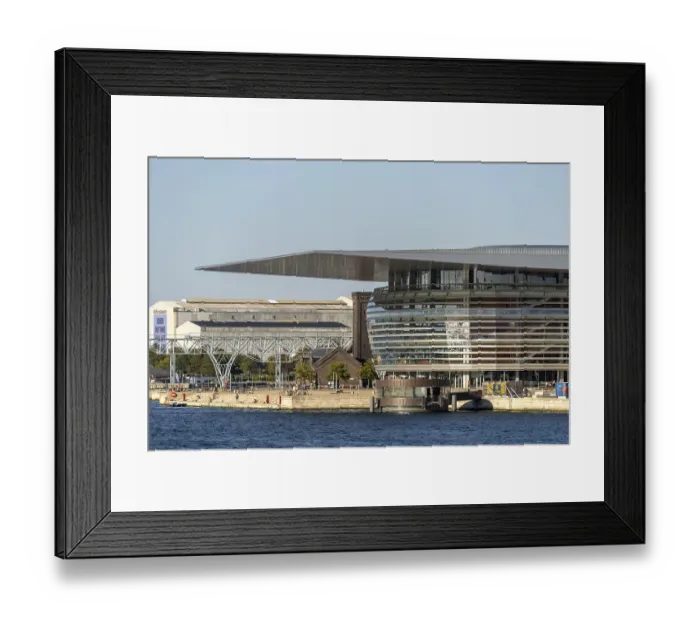 Framed Print : Copenhagen's new opera house Framed Print : Copenhagen's new opera house