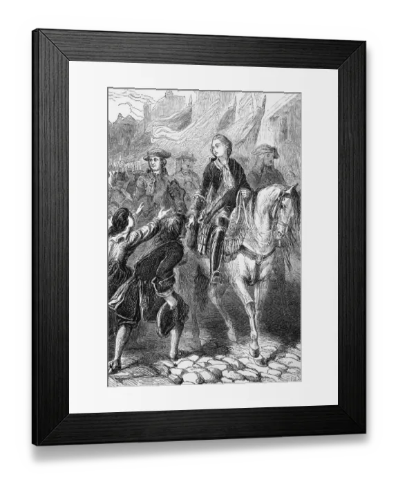 Framed Print : James Francis Edward, Prince of Wales