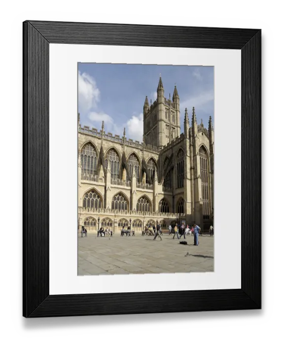 Framed Print : Bath Abbey, Bath, Wessex, England, UK