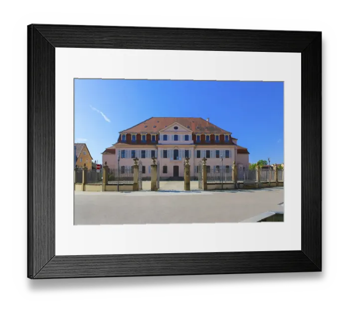 Framed Print : Stadionsche Schloss Boennigheim