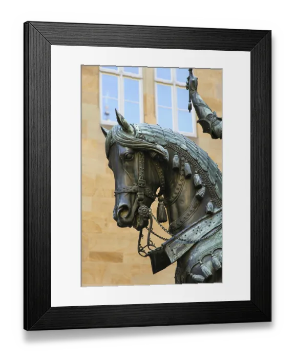 Framed Print : Equestrian statue of Count Eberhard im Bart Framed Print : Equestrian statue of Count Eberhard im Bart