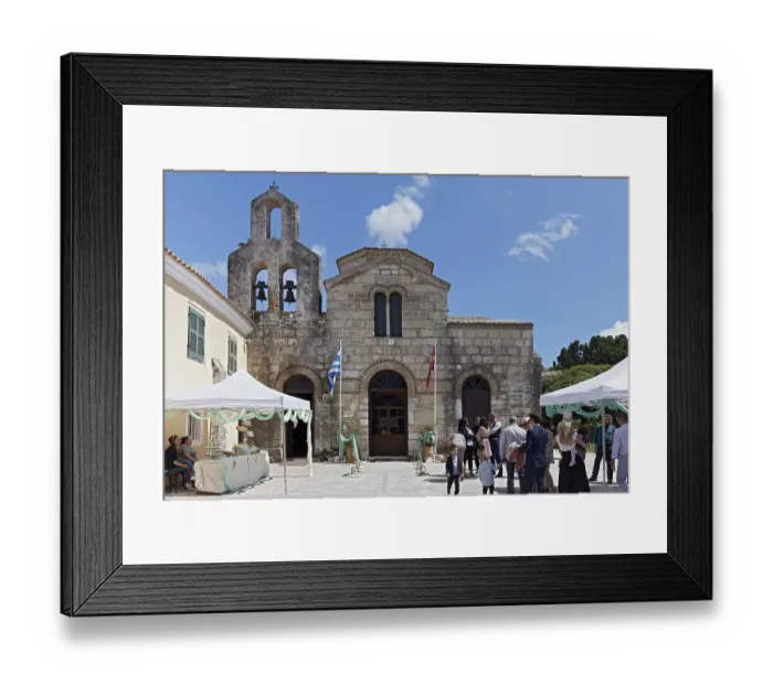 Framed Print : Greek Orthodox Church of Jason and Sossipatros Framed Print : Greek Orthodox Church of Jason and Sossipatros