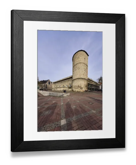 Framed Print : Beginenturm, city fortification Framed Print : Beginenturm, city fortification