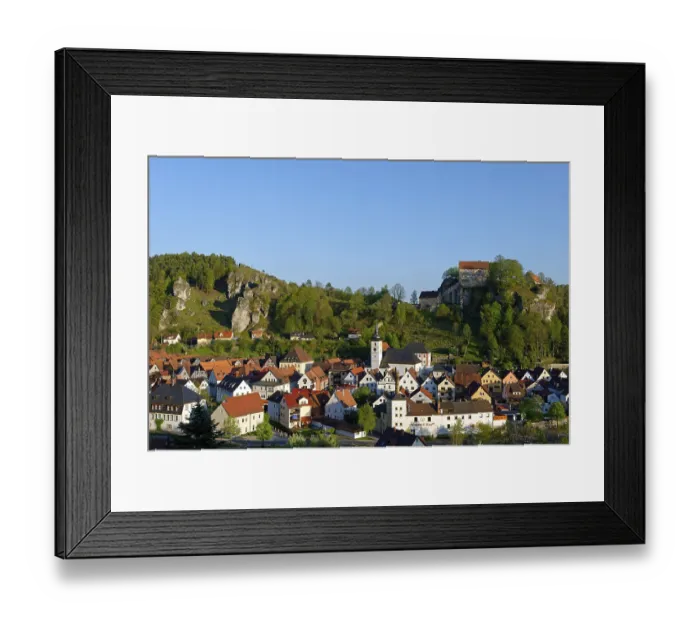 Framed Print : Pottenstein Castle, Franconian Switzerland