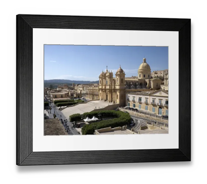 Framed Print : Noto Cathedral, Noto, Sicily, Italy, Europe