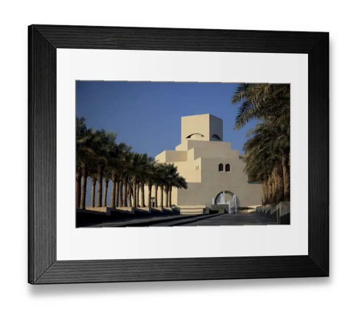 Framed Print : Museum of Islamic Art, considered the most important museum of Islamic art in Arabia Framed Print : Museum of Islamic Art, considered the most important museum of Islamic art in Arabia
