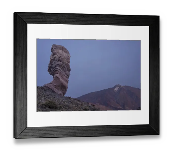 Framed Print : Panorama in front of sunrise of the Roque Chinchado Framed Print : Panorama in front of sunrise of the Roque Chinchado