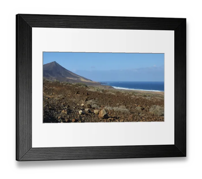 Framed Print : Wild south, west coast, Jandia