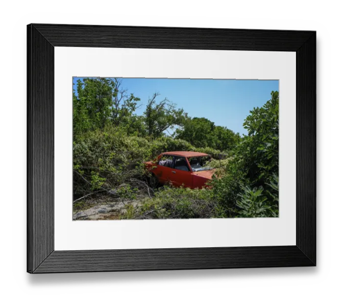 Framed Print : Theologos, Thassos, Greece - Old