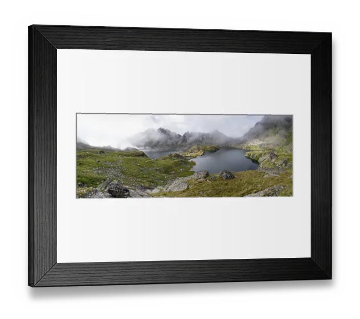Framed Print : Mountain lakes Wangenitzsee and Kreuzsee Framed Print : Mountain lakes Wangenitzsee and Kreuzsee