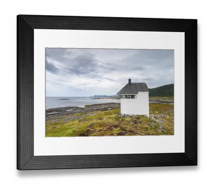 Framed Print : Lighthouse on the island of Andoya Framed Print : Lighthouse on the island of Andoya