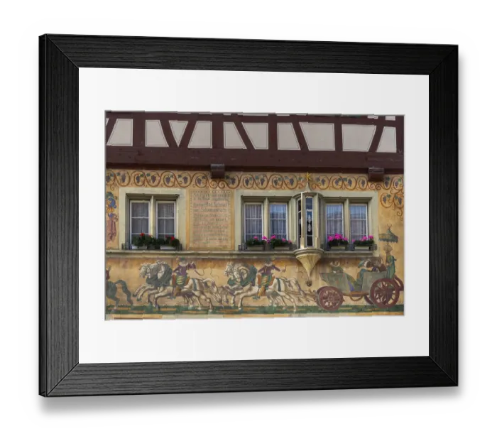 Framed Print : Stein am Rhein, historic old town Framed Print : Stein am Rhein, historic old town