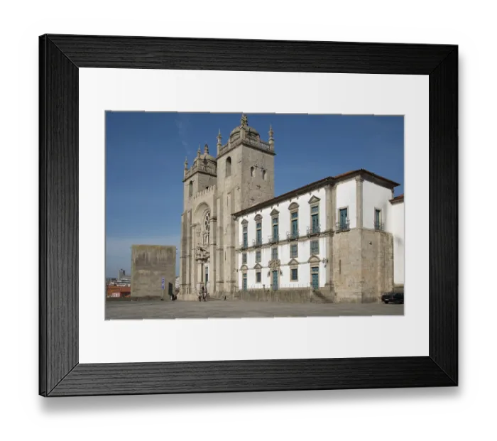 Framed Print : Da Se Cathedral, Barredo Quarter Framed Print : Da Se Cathedral, Barredo Quarter