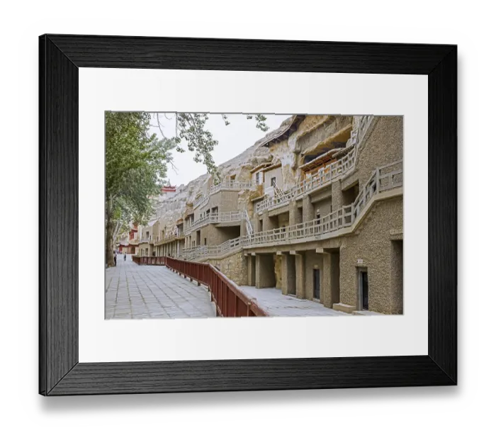 Framed Print : Mogao Caves, Thousand Buddha Grottoes Framed Print : Mogao Caves, Thousand Buddha Grottoes