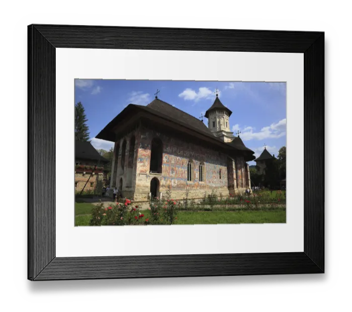 Framed Print : Vatra Moldovitei, Moldovita Monastery Framed Print : Vatra Moldovitei, Moldovita Monastery