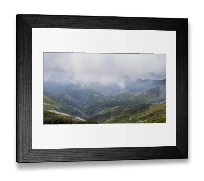 Framed Print : View into green gorge from plateau of Paul da Serra Framed Print : View into green gorge from plateau of Paul da Serra