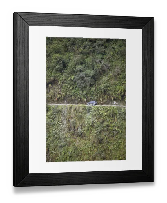 Framed Print : Camino a los Yungas or Yungas Road