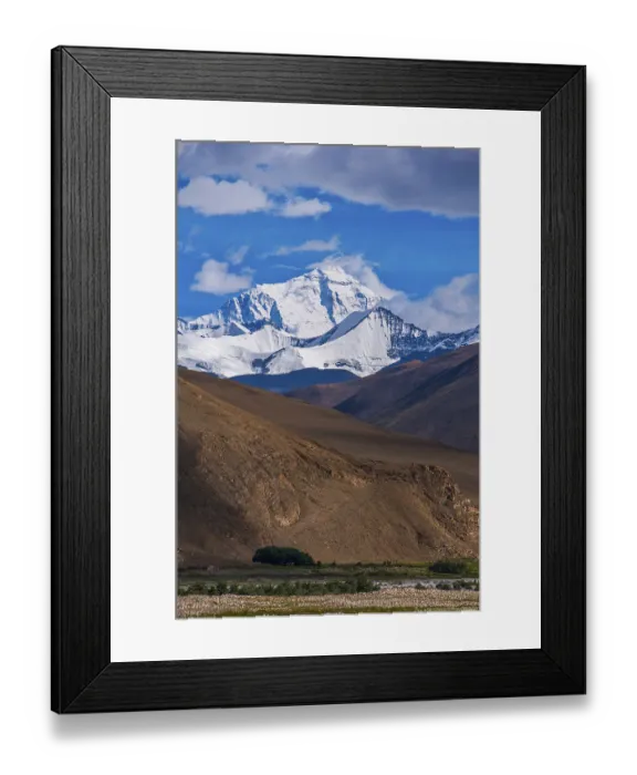 Framed Print : View of Mount Everest, Tibet, Asia