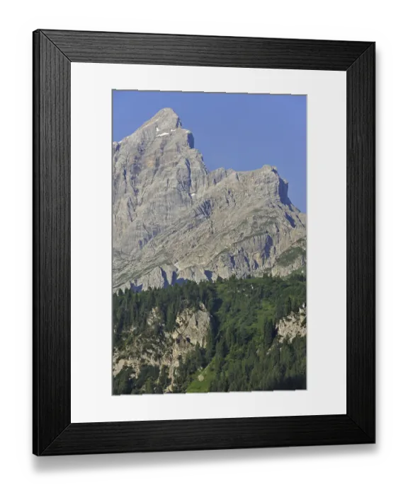 Framed Print : The Monte Civetta in the Dolomites, Italy, Europe