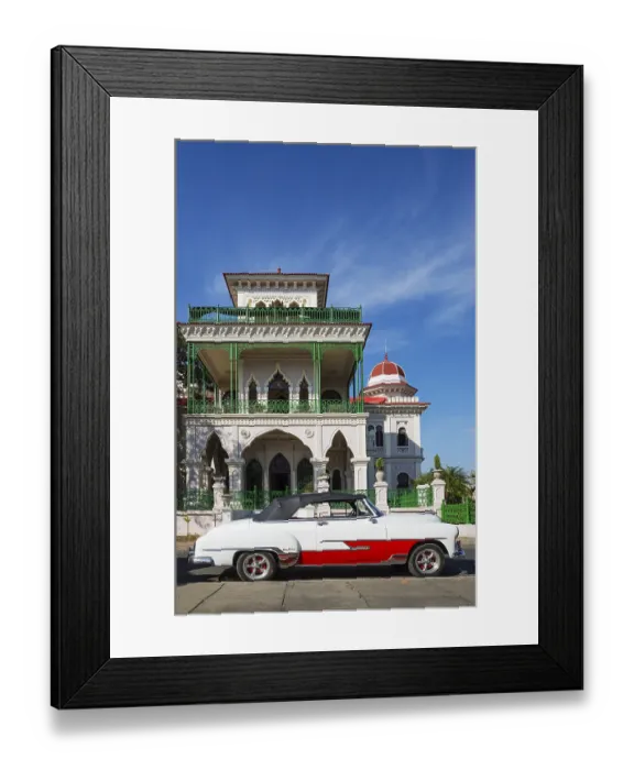 Framed Print : The Palacio de Valle in the Punta Gorda district Framed Print : The Palacio de Valle in the Punta Gorda district