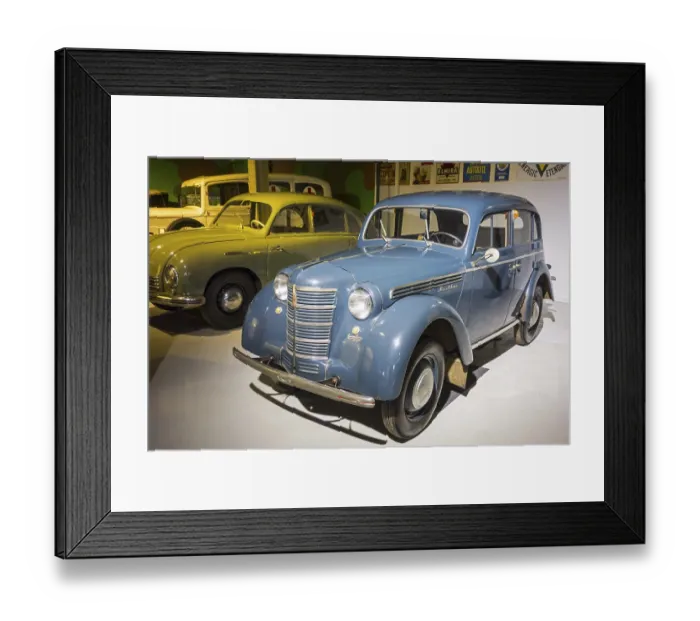 Framed Print : 1951 Moskvitch Type 400 classic automobile Framed Print : 1951 Moskvitch Type 400 classic automobile