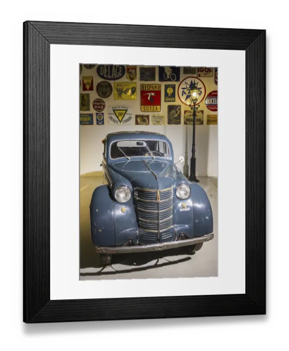 Framed Print : 1951 Moskvitch Type 400 classic automobile Framed Print : 1951 Moskvitch Type 400 classic automobile