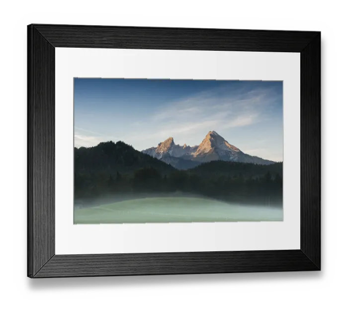 Framed Print : Watzmann, sunrise, Berchtesgadener Land