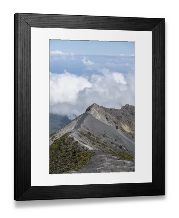Framed Print : Irazu Volcano, Irazu Volcano National Park Framed Print : Irazu Volcano, Irazu Volcano National Park